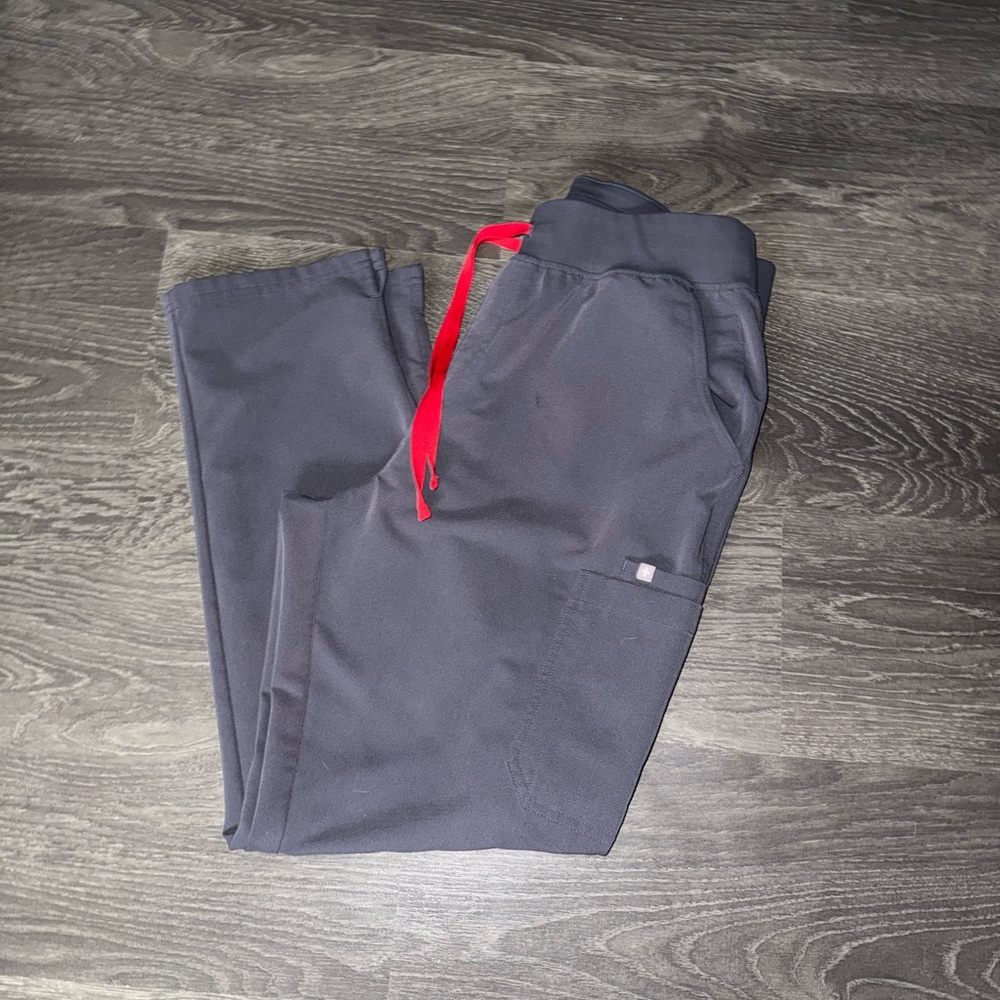 Figs Women's Charcoal Yola High Waisted  2.0